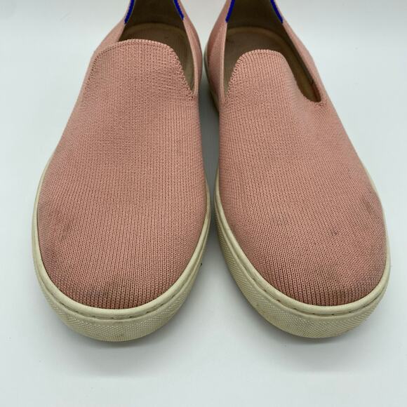 Rothy's Light Pink Original Slip-On Sneaker Comfort Shoes Preppy Women's size 7 - Picture 4 of 8